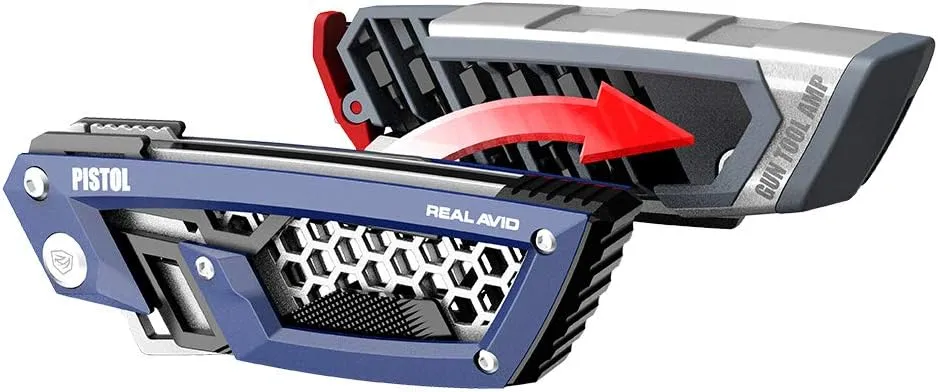 Real Avid Gun Multitool for Handgun & Pistol Gunsmithing | 24-in-One Gun Tool with Screwdriver, Bit Set, Nut Wrenches, Hex Keys, Pin Punch, Pick, File, Holster & More for Cleaning & Maintenance