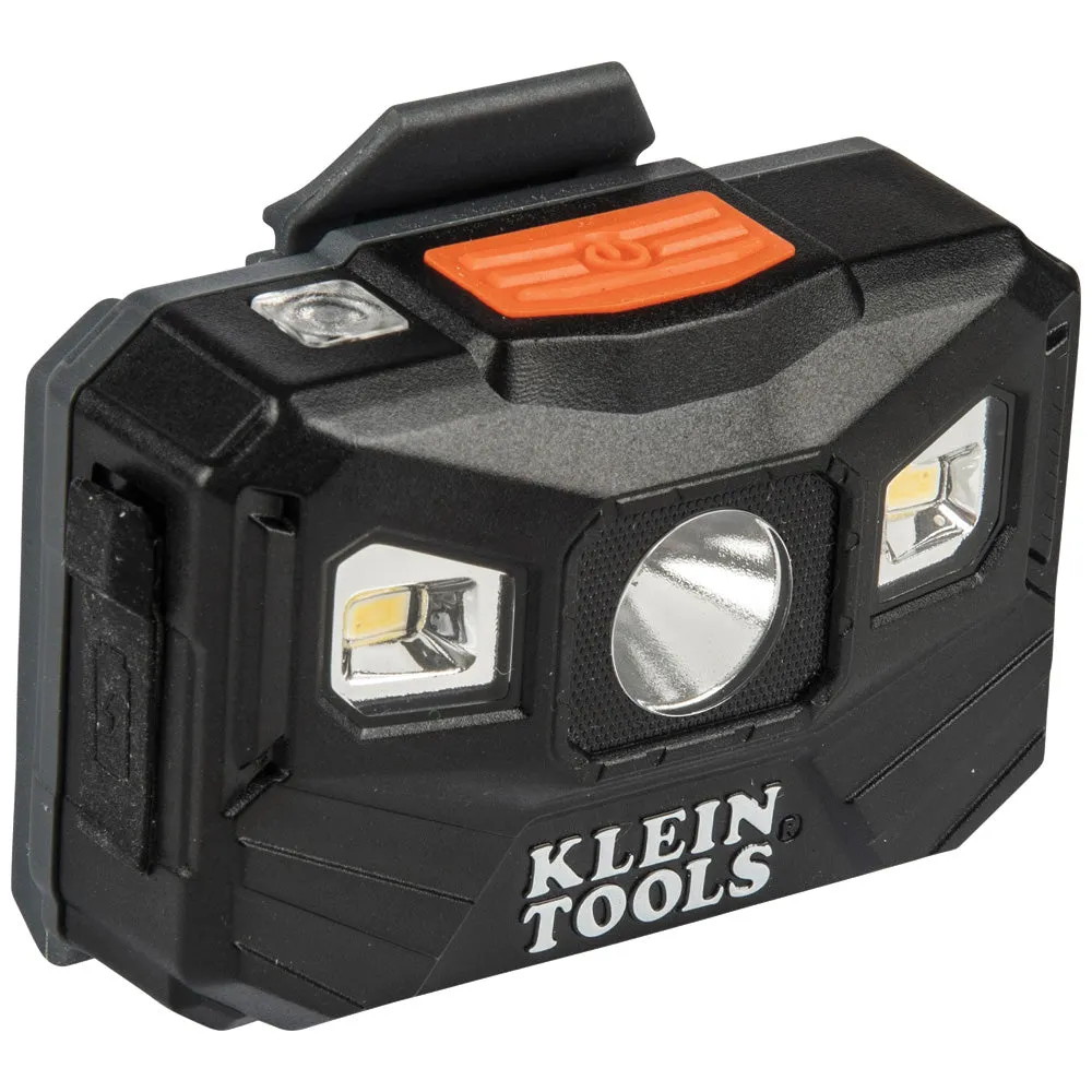 Rechargeable Headlamp with Fabric Strap, 400 Lumens, All-Day Runtime