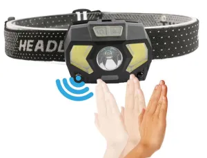 Rechargeable Waterproof COB LED Headlamp 1000 Lumens