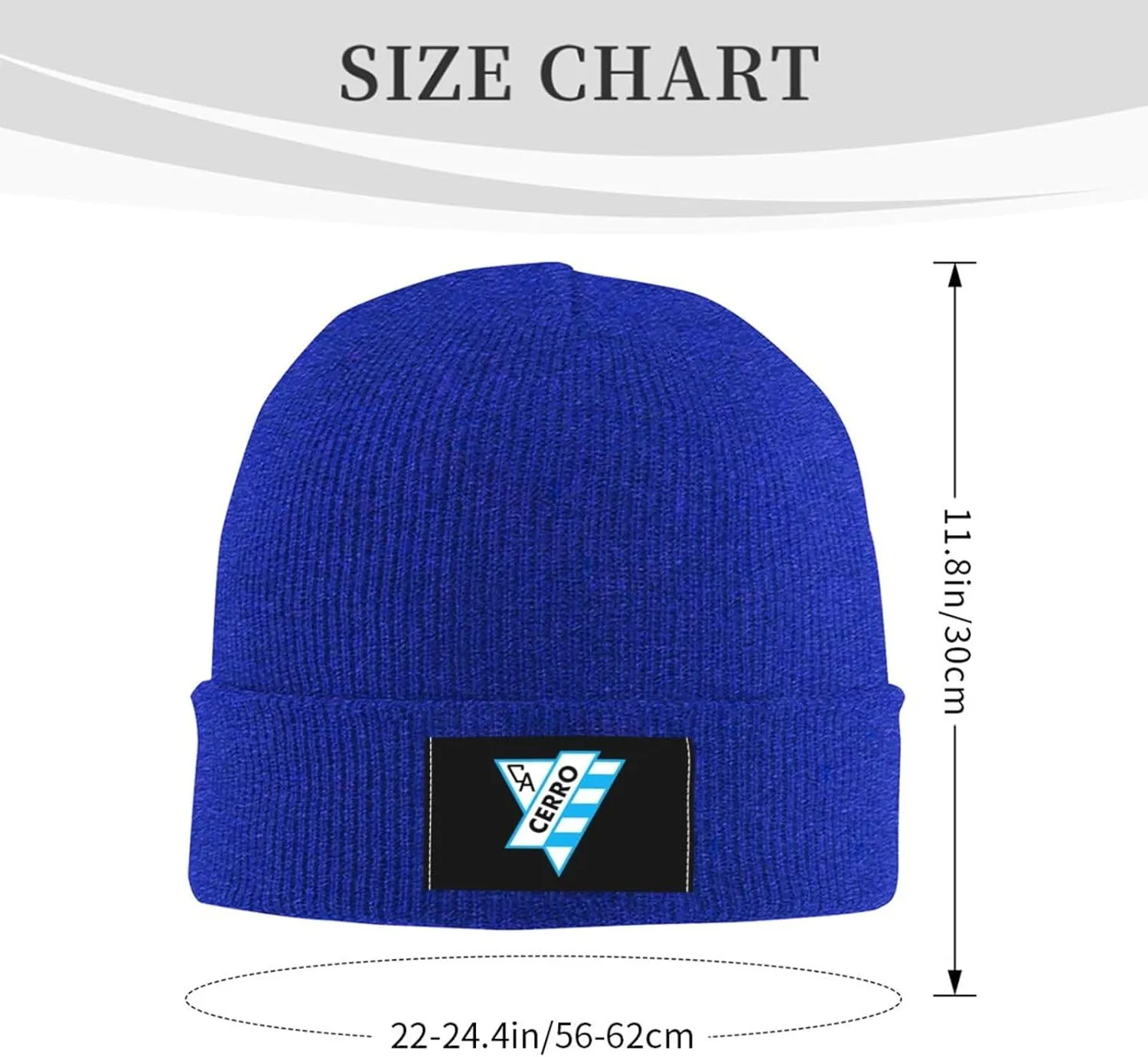 Rionegro Águilas Knit Hat Cap Skull Cap Beanie Hat Warm Cap Blue Hat for Men Women
