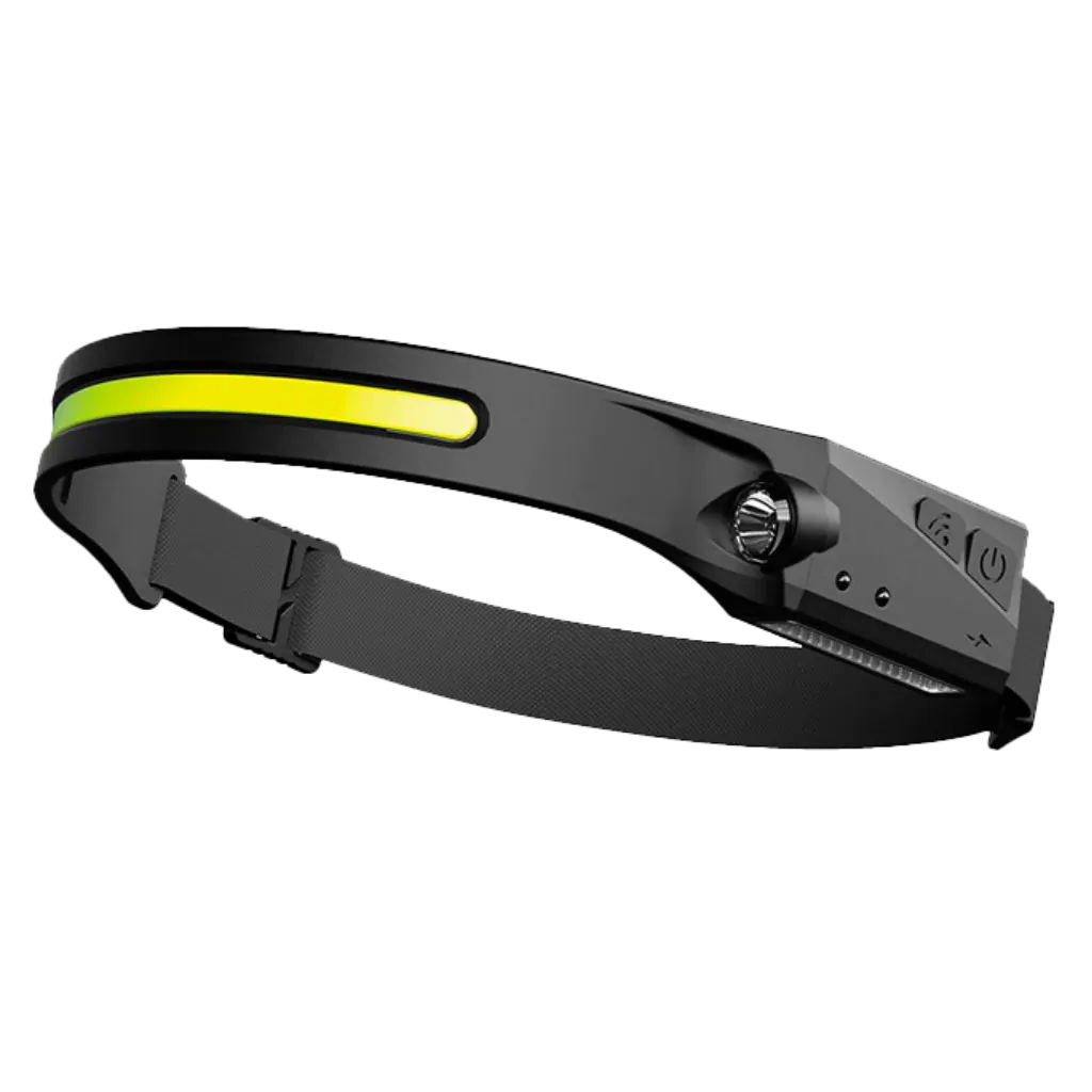 RoyaleGlow Rechargeable LED Headlamp 350 Lumens Waterproof
