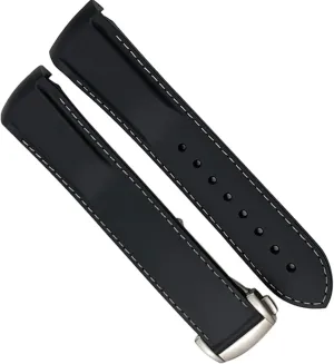Rubber Strap For Longines Hydroconques Conquest VHP Waterproof Sport Watchband 19mm 20mm 21mm 22mm