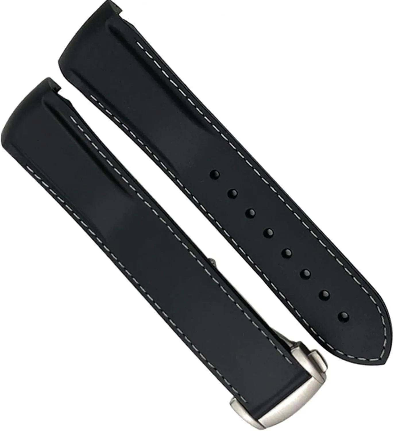 Rubber Strap For Longines Hydroconques Conquest VHP Waterproof Sport Watchband 19mm 20mm 21mm 22mm
