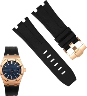 Rubber watch strap for AP Abby 15703 Royal Oak Offshore series watch chain accessories watchband