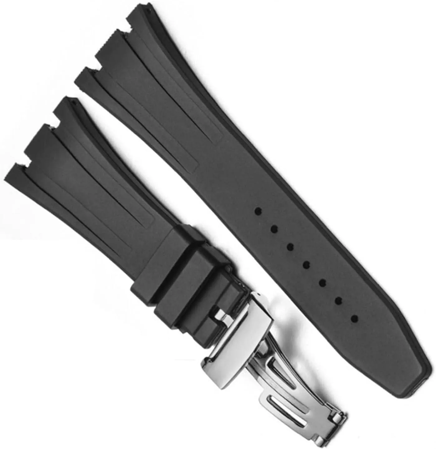 Rubber Watch Strap For AP Royal Oak Offshore 15400/15202/15703 Men Watchband Accessories