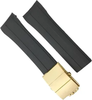 Rubber Watchband For MIDO M026 Ocean Star HydroConquest Waterproof Sport Watch Strap Replacement