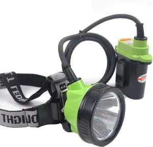 Safety Mining Light,Superbright LED Miner Lamp Waterproof Head Torch Flashlight Explosion Proof Hard Hat Cap Headlight Hunting Camping Hiking Mining Headlamp
