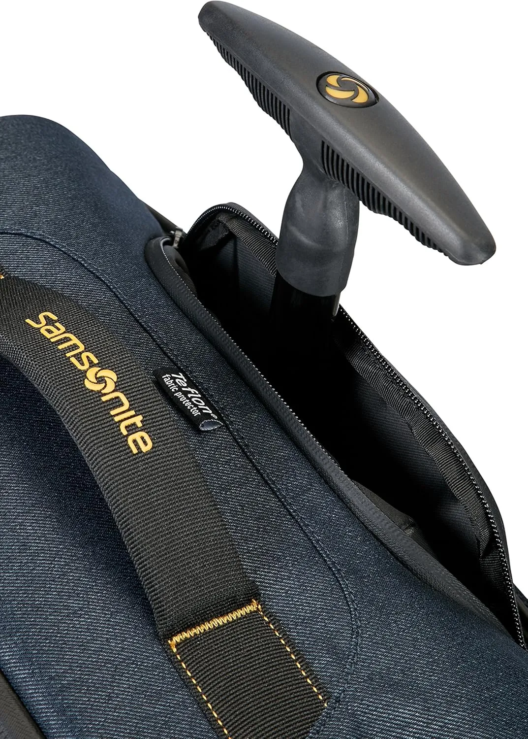 Samsonite Duffle with 2 Wheels S (55 cm-48.5 L), Blue (Jeans Blue)