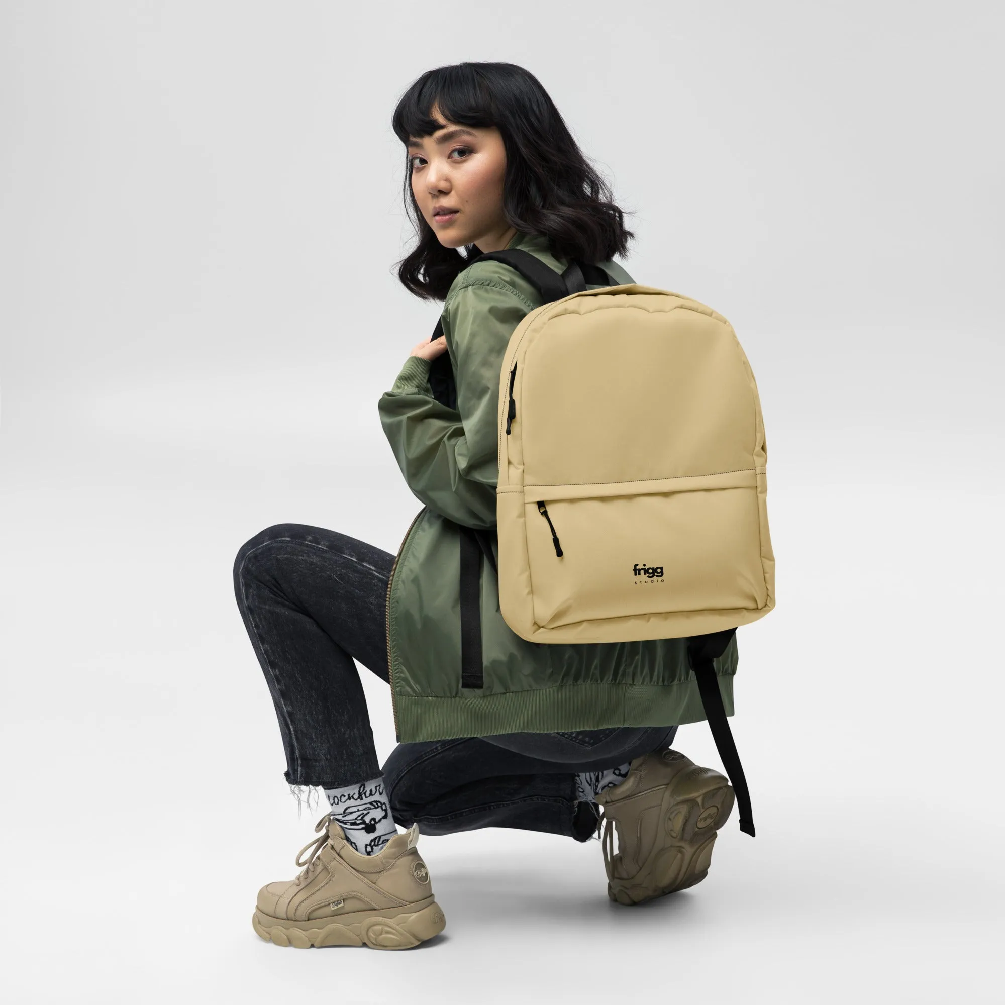 SANDY - WATER-RESISTANT BACKPACK WITH LAPTOP POCKET