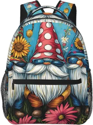 Santa Claus Gnome Lightweight Backpack For Trekking Women/Female Gift