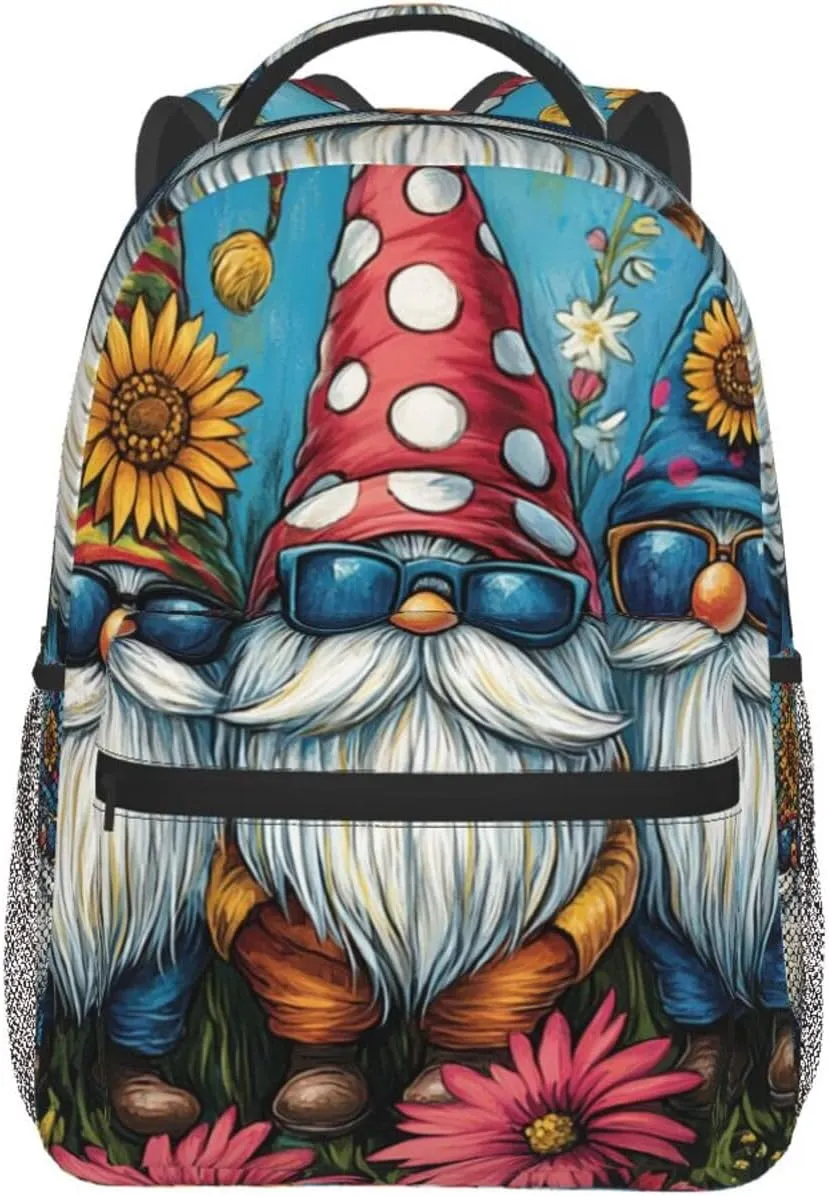 Santa Claus Gnome Lightweight Backpack For Trekking Women/Female Gift