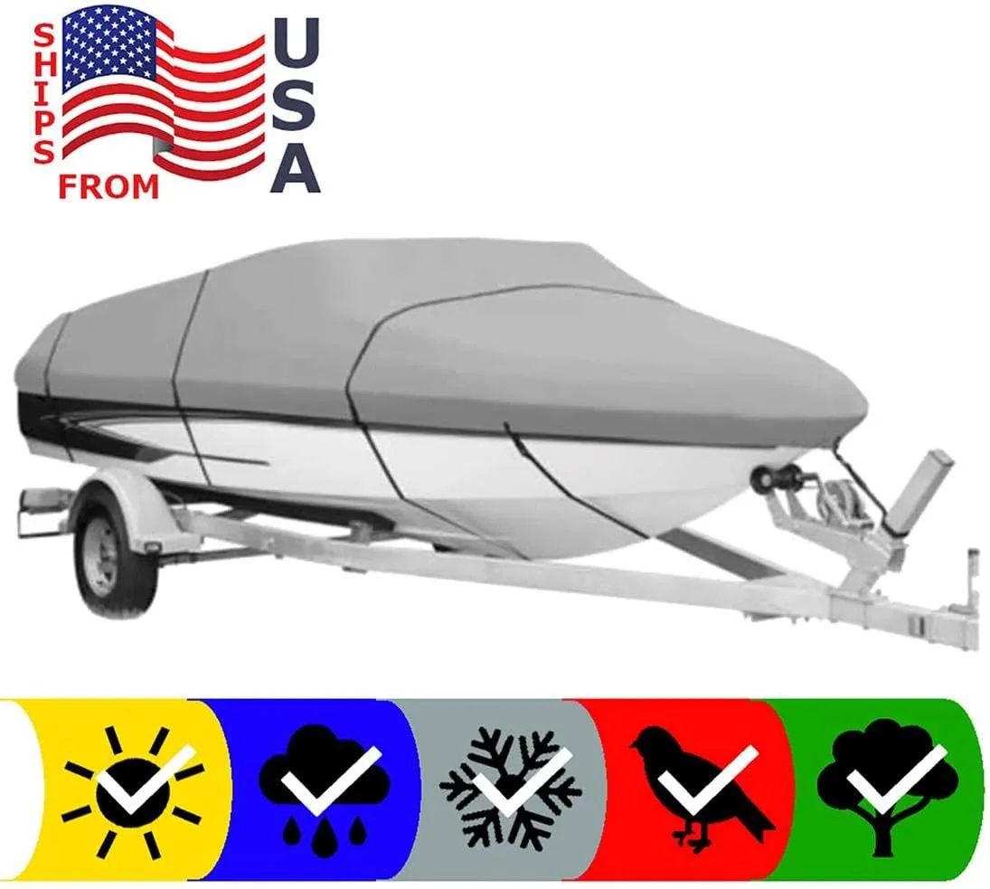 SBU Boat Cover Compatible for GLASTRON GS 225 I/O 1999 All Weather Protection