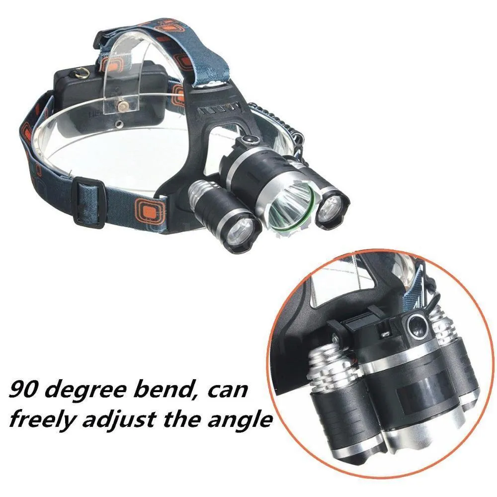 SC-HLX3 High Power 4-Mode LED Waterproof Headlamp Kit
