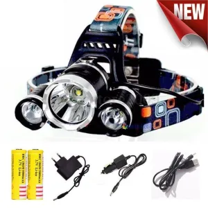 SC-HLX3 High Power 4-Mode LED Waterproof Headlamp Kit