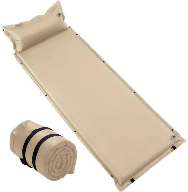 Self Inflating Sleeping Pad for Camping - 1.5/2/3 inch Camping Pad, Lightweight Inflatable Camping Mattress Pad, Insulated Foam Sleeping Mat for Backpacking, Tent, Hammock