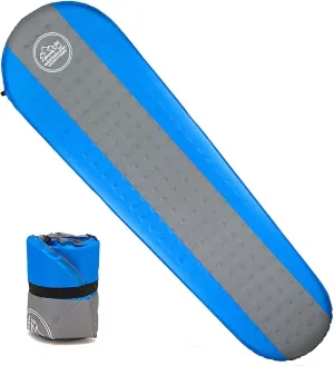 Self Inflating Sleeping Pad Inflatable Camping Mat Camp Lightweight Foam Padding Waterproof for Camping Hiking