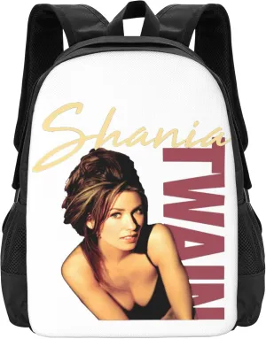 Shania Music Twain Simple Large Capacity Backpack 3d Printed Backpack Outdoor Backpack Laptop Bag Unisex Book Bags Multifunctional Backpack