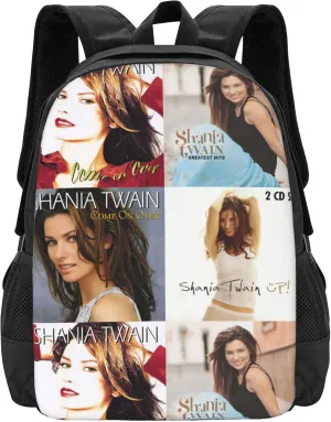 Shania Music Twain Simple Large Capacity Backpack 3d Printed Backpack Outdoor Backpack Laptop Bag Unisex Book Bags Multifunctional Backpack