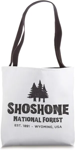 Shoshone National Forest - Hikers & Campers Tote Bag