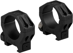 Sig Sauer ALPHA6 34mm Hunting Scope Rings Set - Lightweight Durable Hard Anodized Aluminum Picatinny/Weaver Compatible Riflescope Ring Mounts - Matte Black