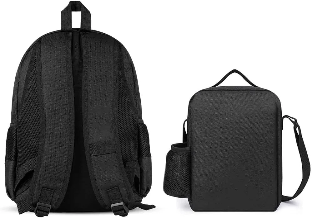 Sinclair Clan Hunting Tartan Lightweight Pocket Backpack Crossbody Lunch Bag Set Unisex
