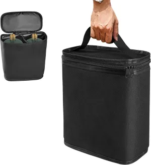 SIRUITON Mini ​Fuel ​Cylinder Storage Bag, Refillable Propane cylinder 1 LB Tank Cover, Small Propane Tanks Bag, 600D Oxford Fabric, fuel keg refillable propane tank Bag, for Outdoor Camping, cooking