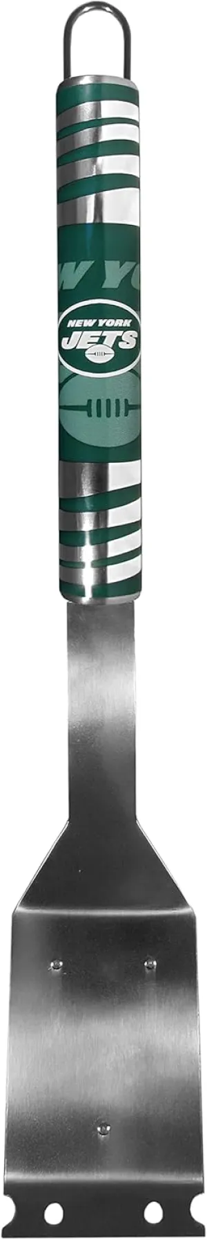 Siskiyou Sports NFL New York Jets Grill Brush w/Scraper, One Size
