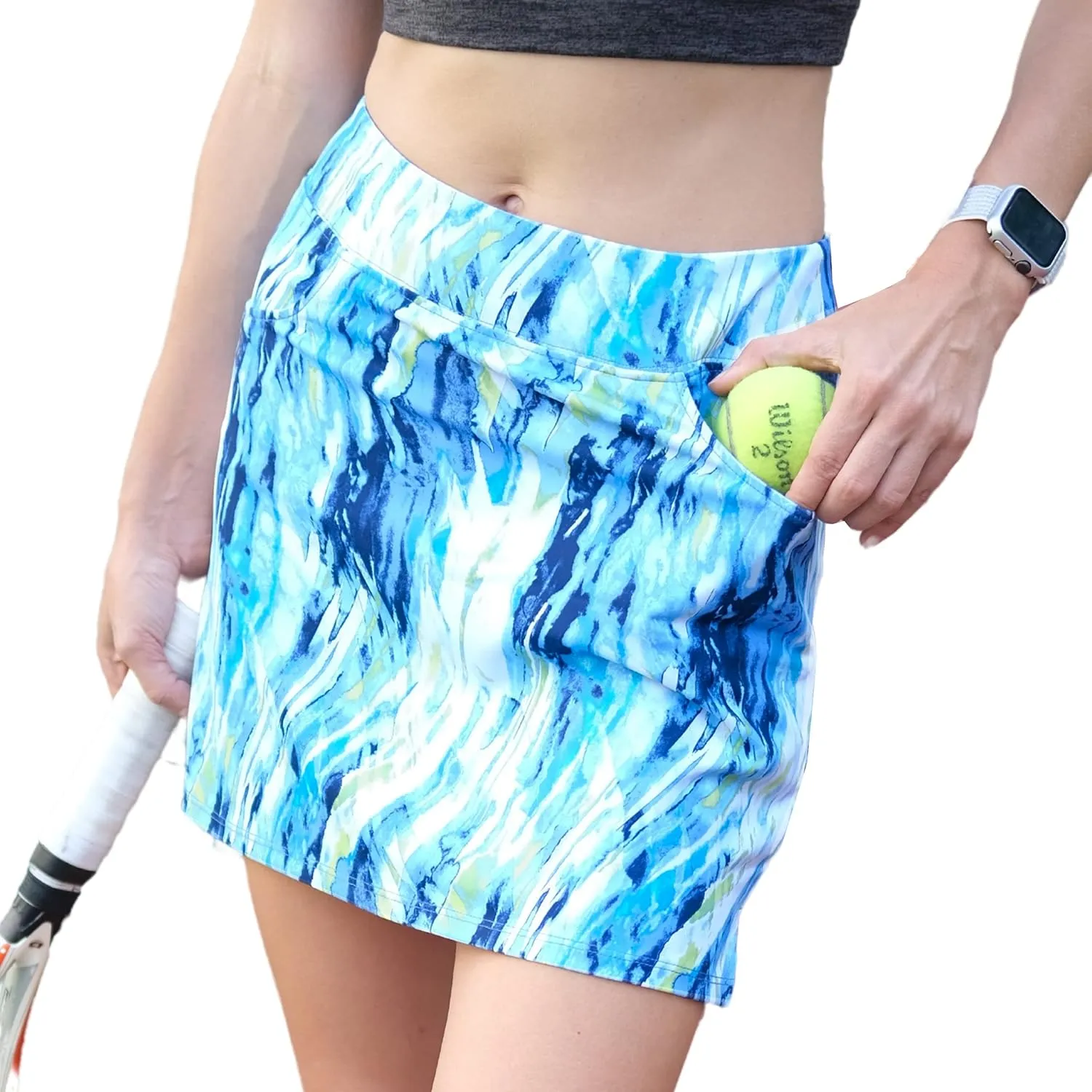 Skort for Women Lightweight Activewear Skirt for Running Tennis Golf Workout Pickleball Walking Casual