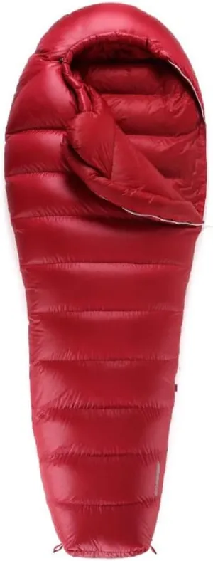 Sleeping Bag Blue/Red Mummy Splicing Single Ultra Light Waterproof Goose Down Winter Sleeping Bag