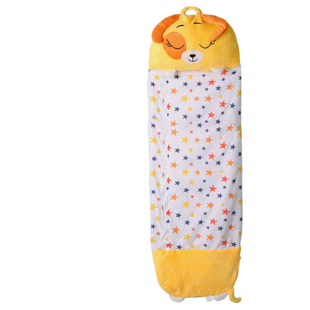 Sleeping Bag Child Pillow Kids Happy Napper Gift Toy - Dog 180cm L