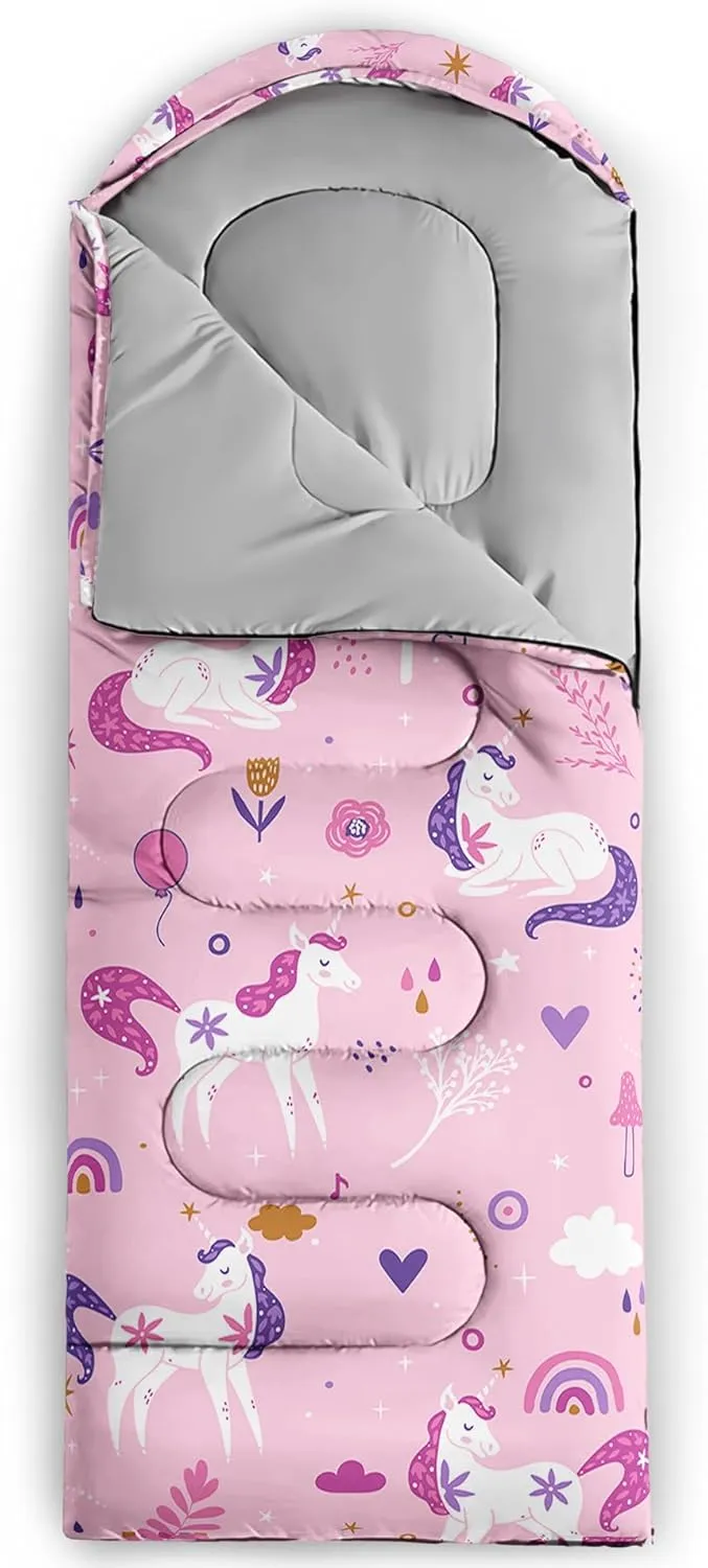 Sleeping Bag for Womens Girls Teens, Waterproof Sleeping Bags Traveling and Outdoors, Camping Gear Equipment