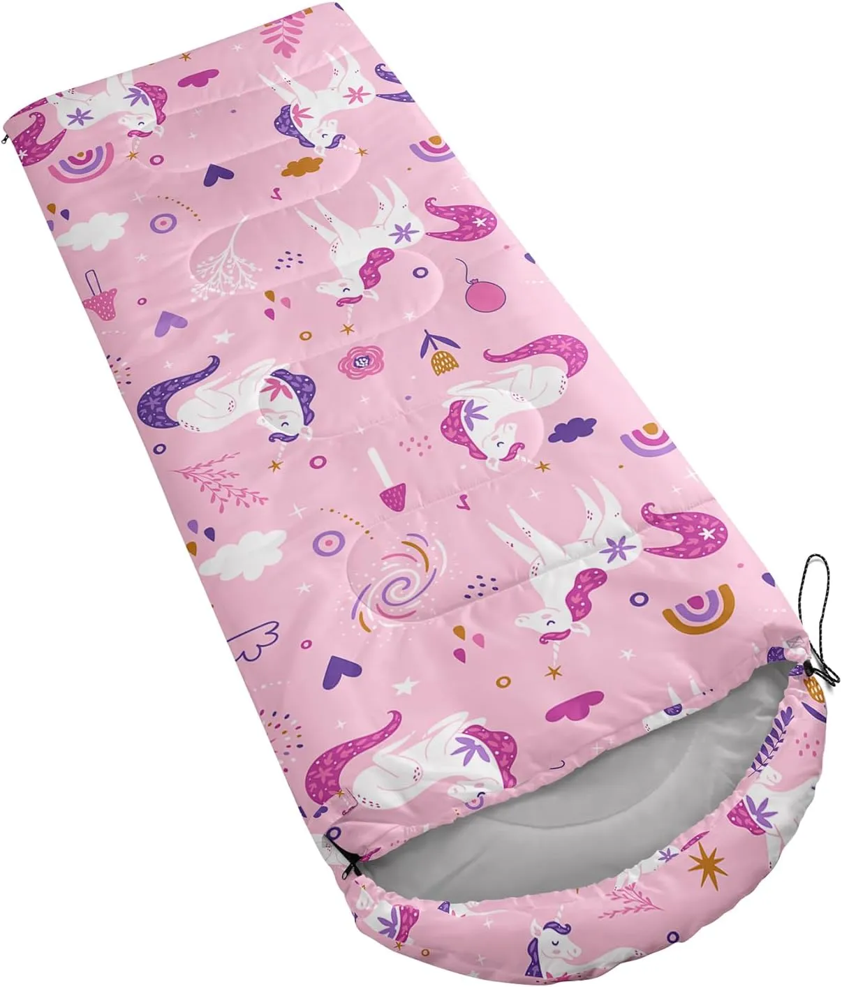 Sleeping Bag for Womens Girls Teens, Waterproof Sleeping Bags Traveling and Outdoors, Camping Gear Equipment