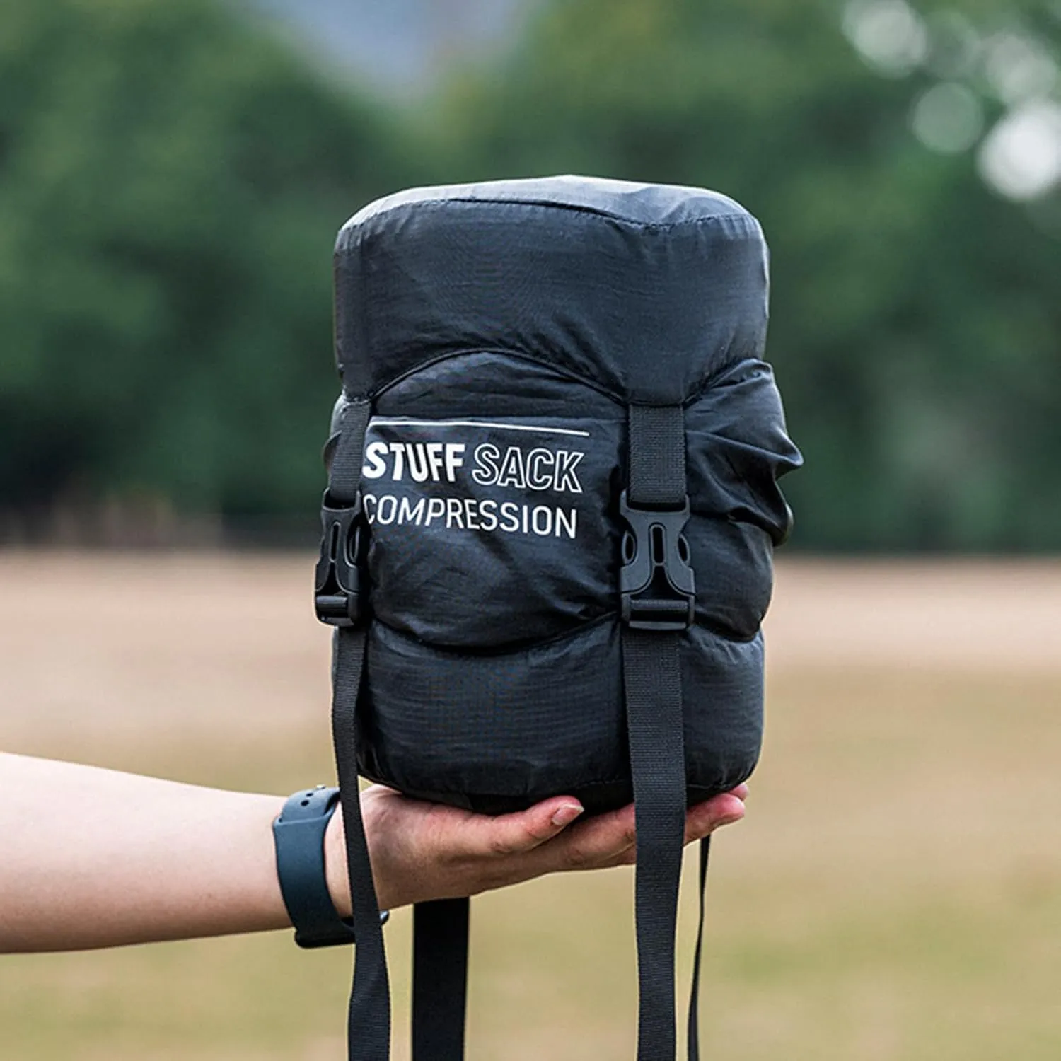 Sleeping Bag Stuff Sack, Quick-Dry Stuff Sacks for Backpacking, Lightweight Breathable Reusable Outdoor Gear for Hiking Supplies Camping Travel