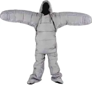 Sleeping Bag Wearable Lightweight Waterproof Sleeping Bags with Zippered Holes for Arms and Feet for Camping, Hiking & Outdoors Lightweight Sleeping Bag