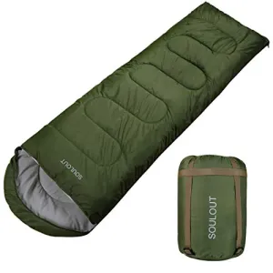 Sleeping Bag,Portable Waterproof Sleeping Bag w/ Compression Sack