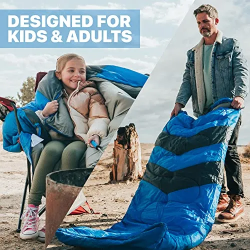 Sleeping Bags for Adults Cold Weather & Warm-Camping Sleeping Bag