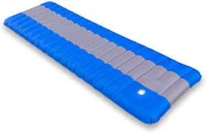 Sleeping Pad Camping Mat Thick PVC Air Mattress Travel Bed for Tent Outdoor Hiking Backpacking Beach
