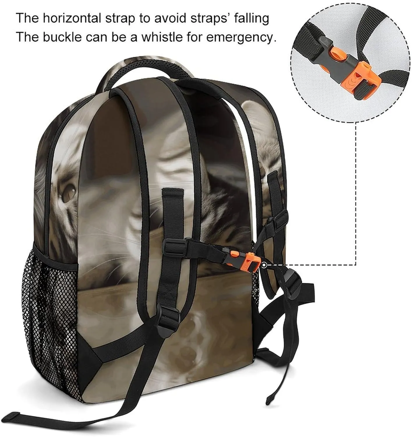 Small Backpacks Personalized Sleeping Small Animals Printing Travel Bag Lightweight Travel Backpack For Women Men
