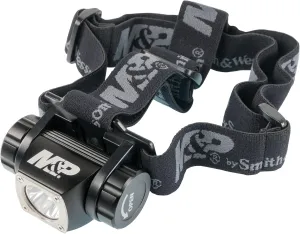 Smith & Wesson M&P Delta Force HL 3xAAA 430 Lumen Headlamp with 6 Modes, Waterproof Construction and Memory Retention for Survival, Hunting and Outdoor