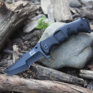 Snake Eye Tactical G10 Xtreme Military Tanto Assisted Opening Folding Knife 5-Inch Closed