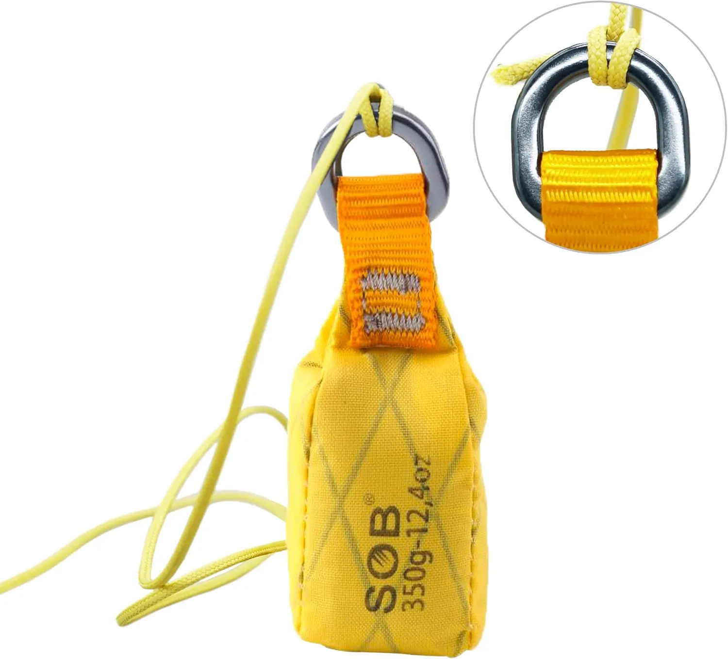 SOB Outdoor Throw Weight Bag 350g Arborist Durable Climbing Rope Bag Multi Throw Bag Tree Rock Spelunking