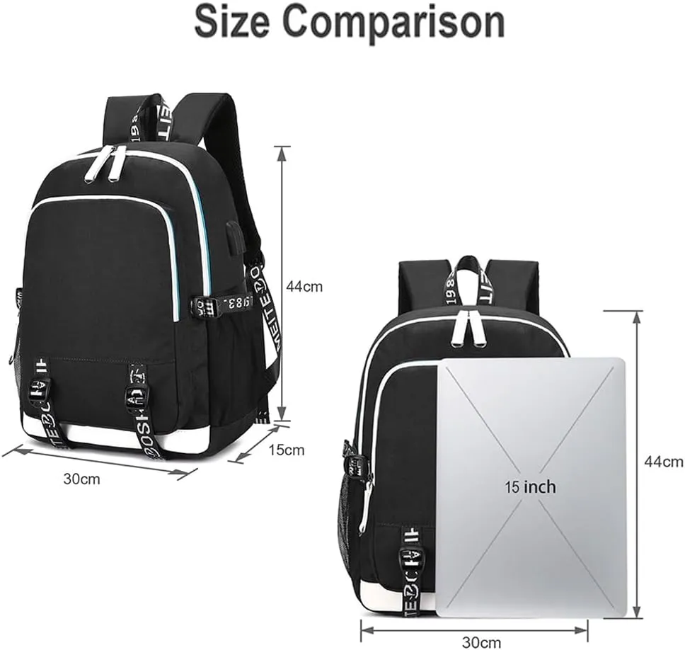 Soccer Player 7 Multifunction Sport Backpack Travel Laptop Football Fans Bag for Men Women (Fuchsia - 3)