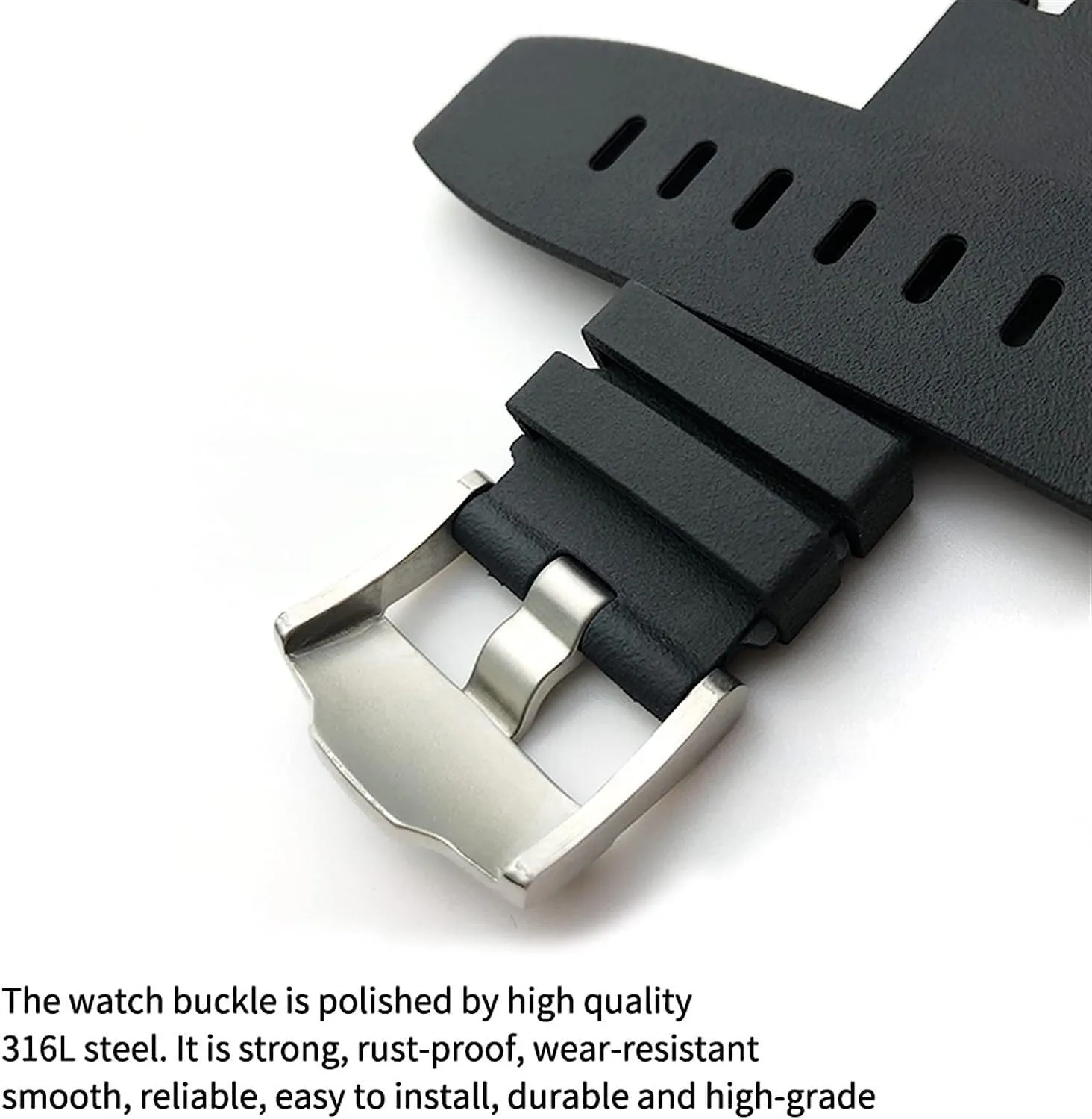 Soft Fluoro Rubber Watchband For Audemars Piguet ROYAL OAK OFFSHORE Diving Waterproof Watch Strap 28mm