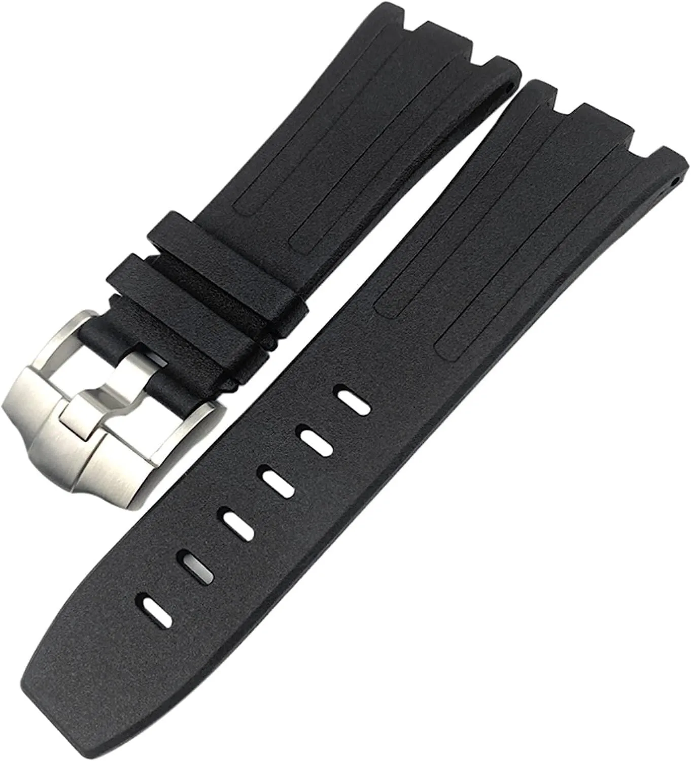 Soft Fluoro Rubber Watchband For Audemars Piguet ROYAL OAK OFFSHORE Diving Waterproof Watch Strap 28mm
