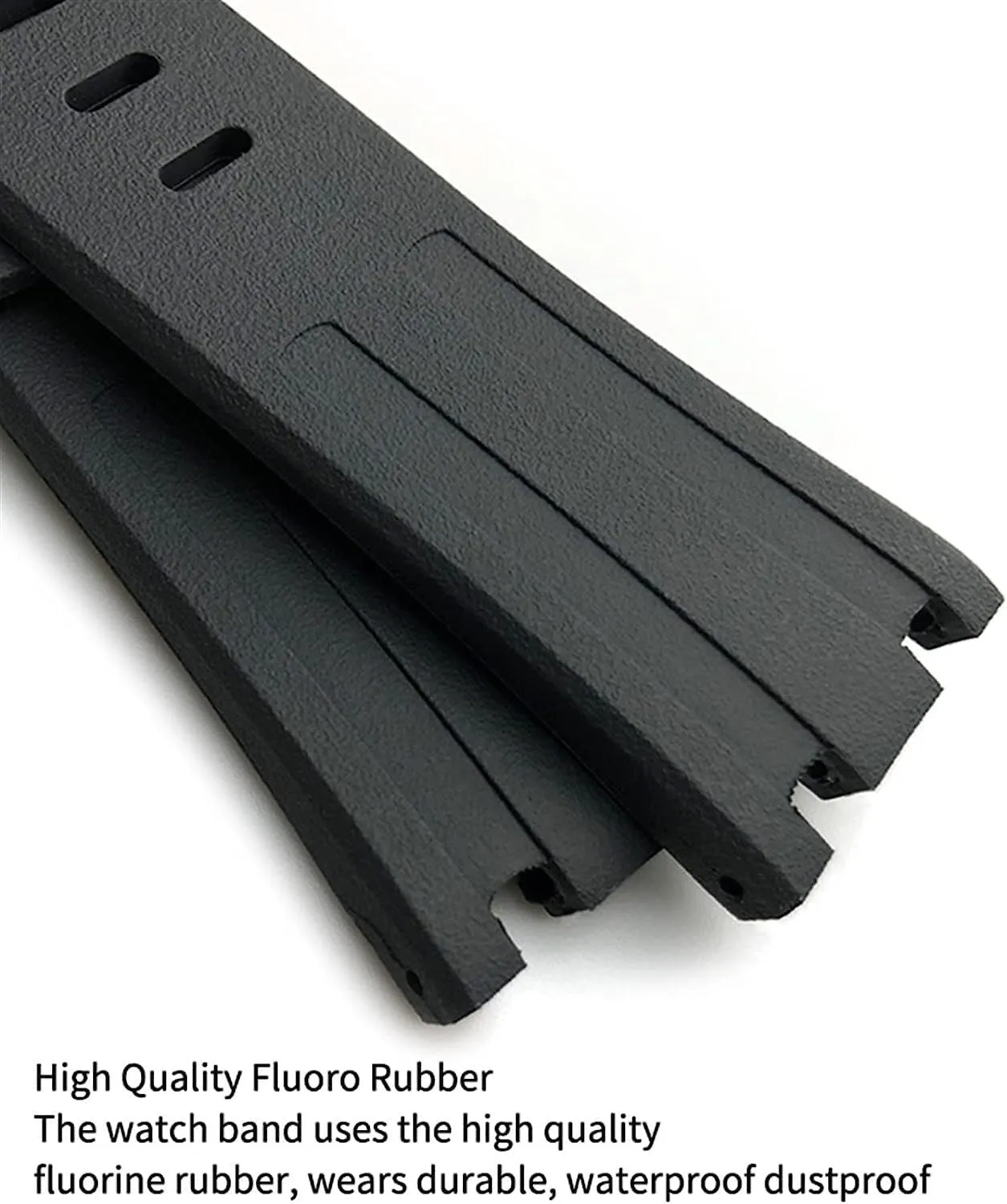 Soft Fluoro Rubber Watchband For Audemars Piguet ROYAL OAK OFFSHORE Diving Waterproof Watch Strap 28mm