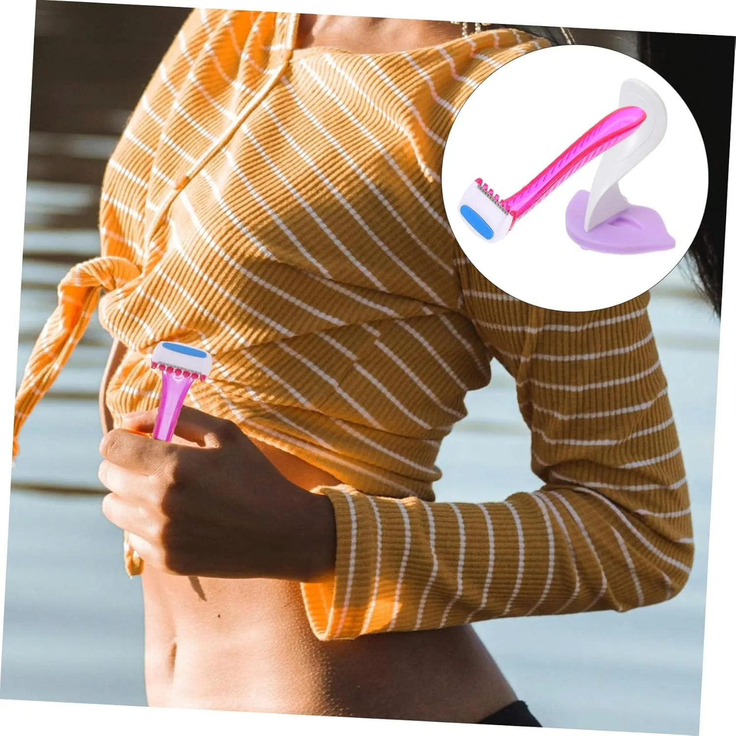 SOIMISS 2sets Women Hair Trimmer Styling Stencil Precision Trimming Tool for Safe Hair Removal User-Friendly Design Multiple Shaping Templates for Bikini Area and More