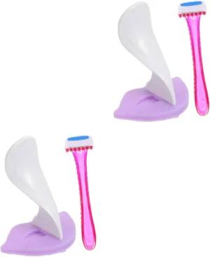 SOIMISS 2sets Women Hair Trimmer Styling Stencil Precision Trimming Tool for Safe Hair Removal User-Friendly Design Multiple Shaping Templates for Bikini Area and More
