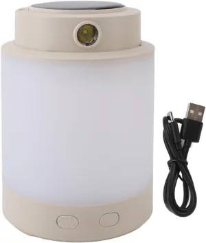 Solar Camping Lantern, Solar Emergency Light, Rechargeable Solar Powered Camping Lantern with High Brightness Headlamp for Indoor Outdoor Home Power Outages Hiking