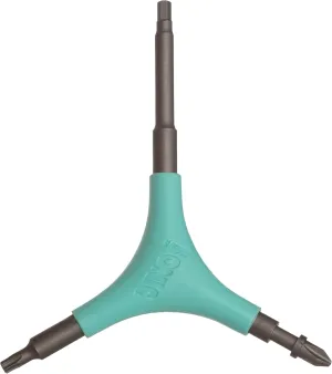 SONIC Pro Inline Skate Tool   H, Long 4mm hex for triskate Frame mounting Bolts, 7 Tools, Rotate Wheels, Remove Bearings, Designed in USA