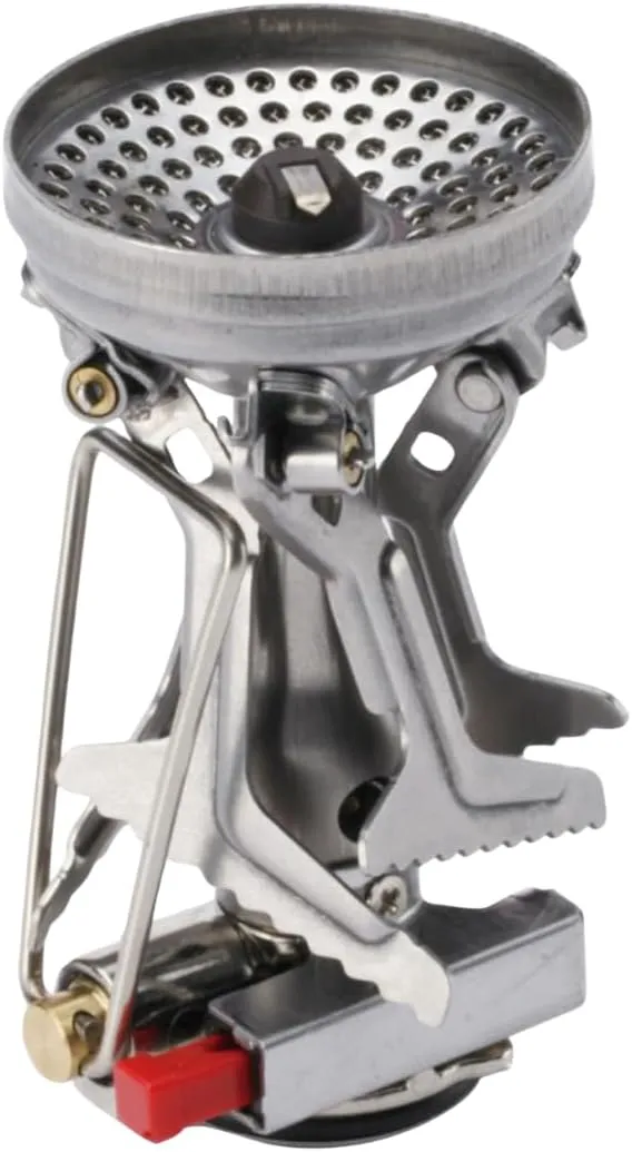 SOTO Amicus Stove with or without Igniter Camping Stove - Superior Under Windy Conditions, Shock Resistant, and Low-cost With High-end Performance Stove